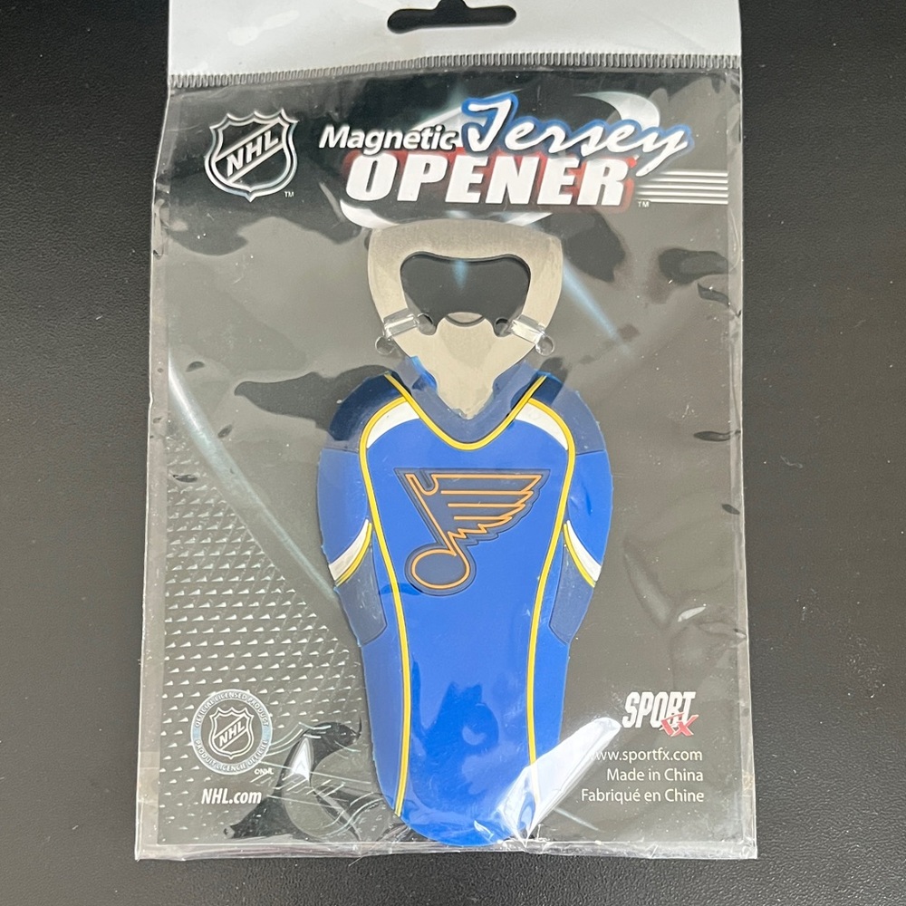 St.Louis Blues Jersey Bottle Opener